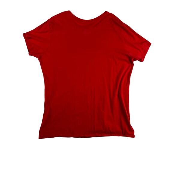 Boston Red Sox Majestic T-Shirt 2XL Red MLB Baseball Team Logo Cotton - Picture 8 of 8